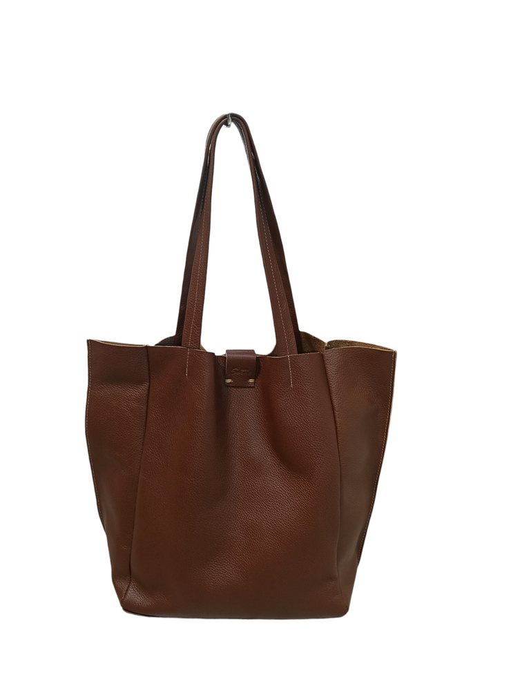 Cartera de cuero grande