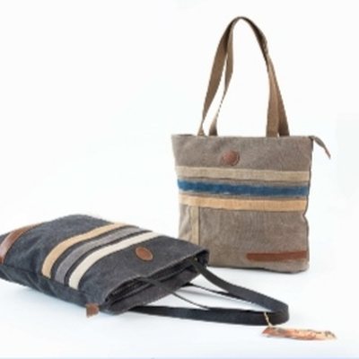 Bolso de lona mediano