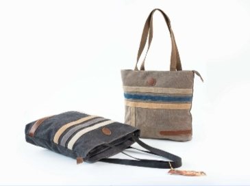 Bolso de lona mediano