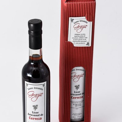 Licor artesanal de cerveza