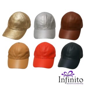 gorro de cuero